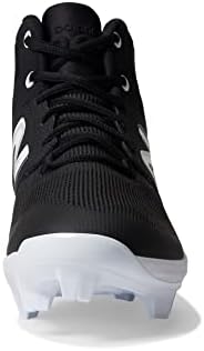 New Balance Men's Fresh Foam 3000 V6 Mid-Molded Baseball Shoe, White/White, 5 | Image 2