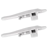 JOINPAYA 2 Stück Bohnenschneider und Bohnenfädenentferner Kunststoff Weiß Multifunktionaler Gemüseschneider Küchenhelfer für Zuhause und Restaurant