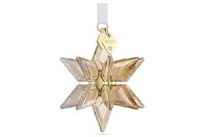 Swarovski Christmas Ornament 2023: Festive 3D Delight in Gold