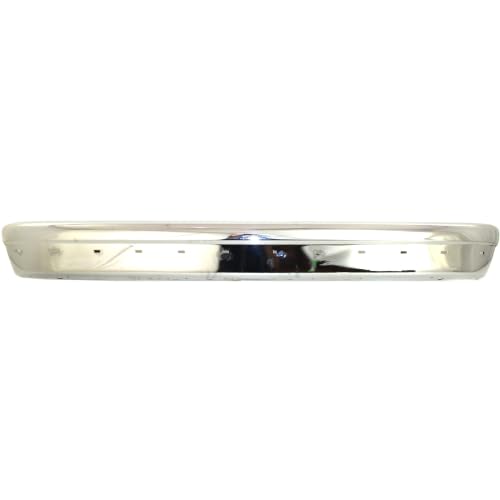Garage-Pro Rear Bumper Compatible with FORD ECONOLINE VAN 1994-2004 Chrome with pad