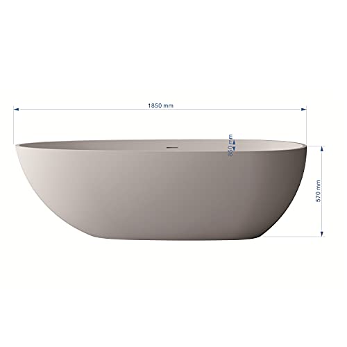 Solid Surface Freestanding Bathtub #TOP1