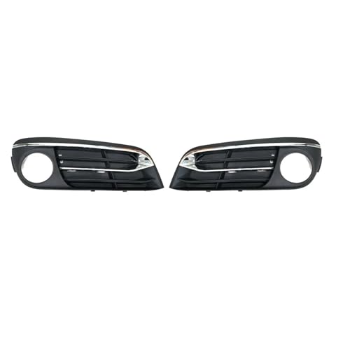 Feux antibrouillard avant chromés BMW Série 5 F10 F11 LCI 2014-2017 Rénovation Pare-choc Lot de 4
