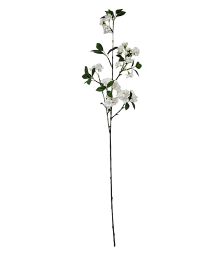 Ekilikua Home Rama Flores de Almendro Flores Artificiales | Flores Decorativas | Flor de Almendro en Rama | Ideal para decoración, florero, Bodas, Regalos (Flor Almendro)
