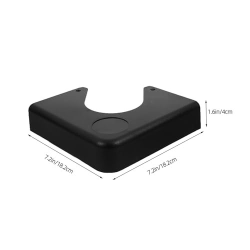 Protection d'angle pour table de billard noir en plastique dur résine lot de 4