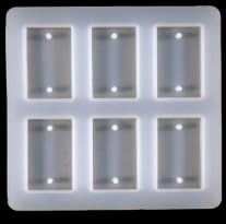Rectangular Resin Rakhi Mould – 6 Cavity Silicone Mold for Rakhi Making, Epoxy & UV Resin Casting | DIY Rakhi Bracelet Mold for Art, Craft & Festive Jewelry Making-image-37