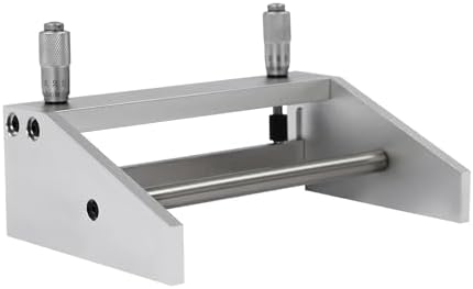 Adjustable Film Coater Applicator, 50-300mm Micrometer Wet Film Preparation Tool, 0-3500μm Casting Blade for Precision Coating, Ideal for Laboratory & Industrial Use