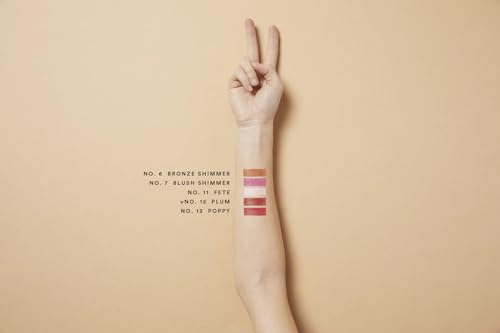 Olio E Osso - Natural Lip + Cheek Balm | Natural, Non-Toxic, Clean Beauty (No. 13 Poppy, 0.35 oz | 10 g)