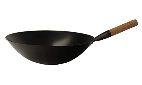Wok de hierro SPT SL-PA400C 15.75 pulgadas miniatura 1
