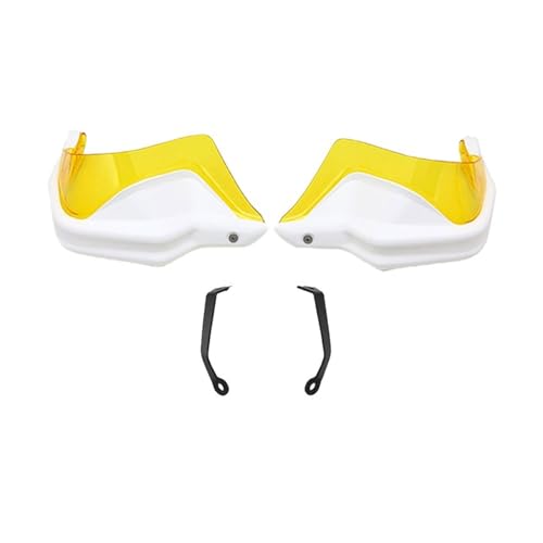 Protège main contre le vent Benelli TRK502 protège levier blanc jaune