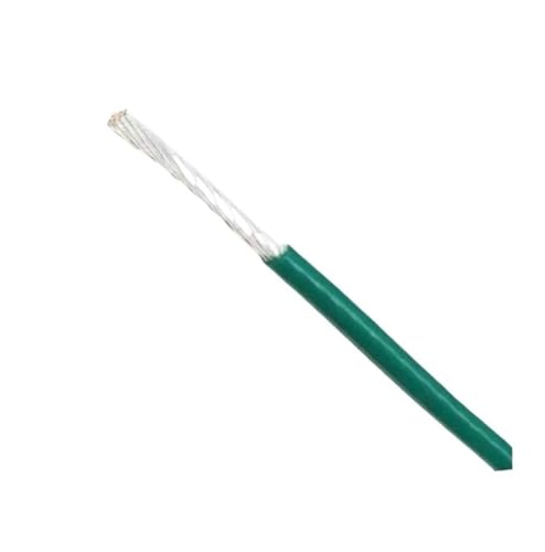 5 ���[�g��/10 ���[�g�� FEP �⃁�b�L���C���[ 13 11 10AWG �����x�d�q�I�[�f�B�I�X�s�[�J�[�w�b�h�t�H���M�����P�[�u��(Green,10m 13AWG)