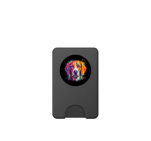 PopWallet para MagSafe de Perro Foxhound Inglés PopSockets 2