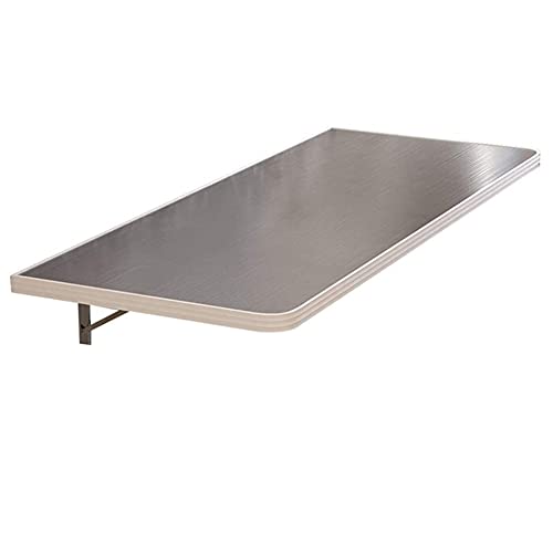 QIYFOZ Mesa de Pared, Mesa Plegable de Pared para Oficina, hogar y Cocina, Mesa de Comedor Plegable Resistente, Escritorio para computadora (100 * 30 cm)