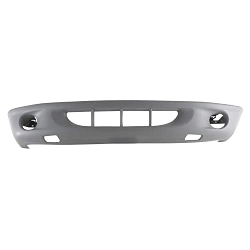 Perfit Liner Front Lower Gray Textured Bumper Cover Compatible With 2001-2004 DODGE Dakota Fits CH1000348 55076531AC