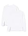 Iris & Lilly T- Shirt Thermique à Manches Longues Femme, Lot de 2, Blanc, 42