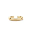 PAVOI 18K Yellow Gold Plated Adjustable Toe Ring for Women | Classic Band Toe Ring - 3 Millimeters