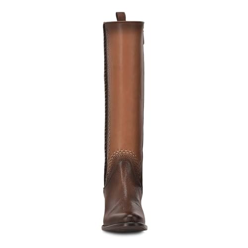 Cuadra Women's Tall Boot with Bovine Leather, Laser Engraving and Perforated Details 1X4IRS3