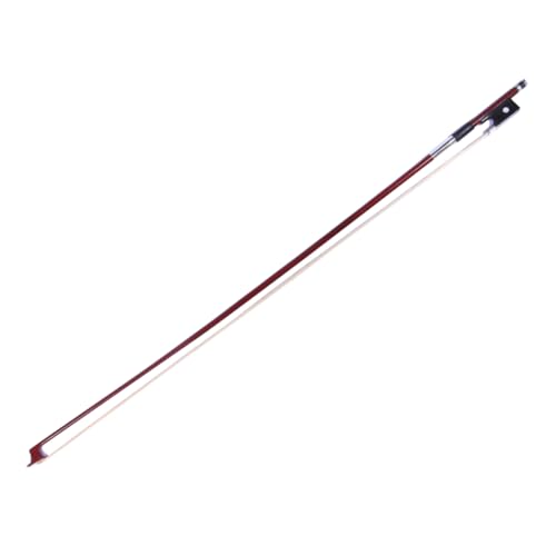 FAVOMOTO Violin Bow 1/4 Size Octagonal Design Ebony Violin Parts for Orchestra and Beginner
