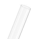 M METERXITY 1Pcs Klare Starre Acrylrohr 44mm[1.73] Innendurchmesser x 48mm[1.89] Außendurchmesser Plastik Rundrohr Für Wasserkühlsystem/Lampen/Brunnen/Aquarien [305mm/12IN]