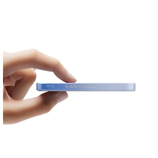 SHARGE AeroMag Power Bank Magsafe, Slim 5000mAh Caricatore Portatile Magnetico, Ricarica Wireless Rapida Qi2 15W, Compatibile con iPhone 17 Pro/16/15/14 e altri modelli
