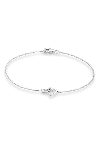 Preisvergleich Produktbild Elli Armband Damen Herz Symbol Verschlungen in 925 Sterling Silber Rosé