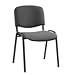 Produktbild NOWY STYL ISO Black 1.3 C38 Besucherstuhl Iso Anth.G:Schwa