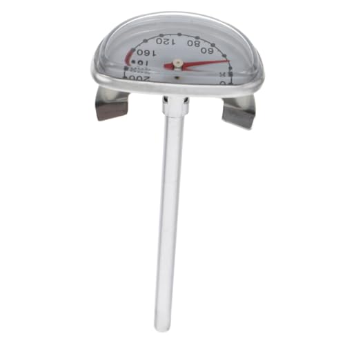 EXAOMBLE 油温計 キッチン用 ステンレス製 温計 揚げ物 フライヤー対応 多用途