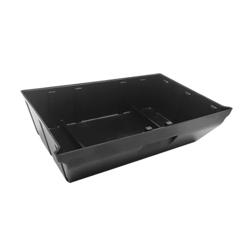 Boîte de rangement pour véhicule en ABS noir avec fond antidérapant