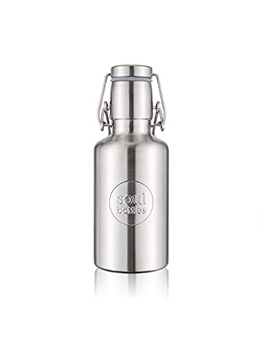 soulbottles steel light • silber • 0,5 l • einwandige...