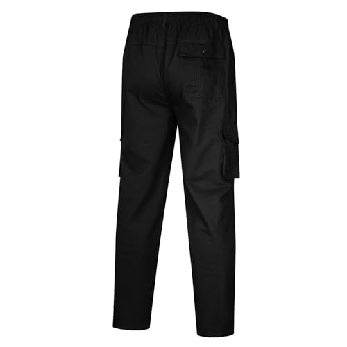 Mens Adorlina Flex Cargo Pants Flexrover Ultra Comfort Flex Fit Cargo Pants Elastic Waist Trousers with Multi-Pocket2