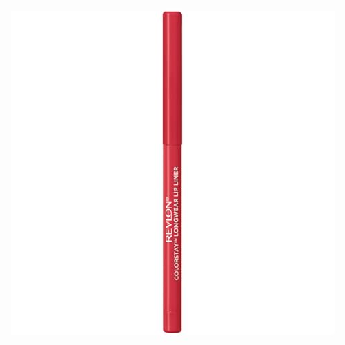 Revlon Colorstay Lip Liner with Built-in-Sharpener, Smooth Application, 675 Red