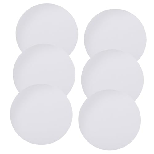 SHINEOFI 6 Pezzi Di Copertura Per Lampada Da Faretto Diffusore Antiabbagliamento Paralumi Diffusore Paralume Per Lampada Da Soffitto Diffusore Copertura Per Lampada Plastica Bianca