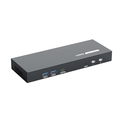 Commutateur HDMI 8K double écran KH822S avec extension de copie et KVM