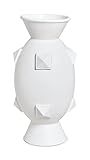 Jonathan Adler Charade Bowtie Vase - White - 31676, White, One Size
