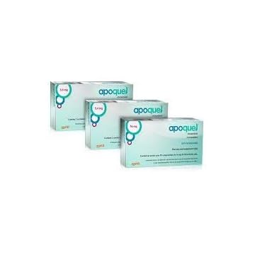 3 caixas Apoquel Dermatológico para Cães 3,6 mg - Zoetis