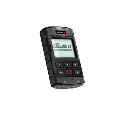 XP Metal Detectors Deus II - Wasserdicht und Mehrfrequenz, ideal für die Schatz- und Reliquiensuche - mit 28 cm FMF-Spule, Fernbedienung, WS6-Funkkopfhörern und S-Teleskop-Stab (DEUS2-28FMFRCWS6)