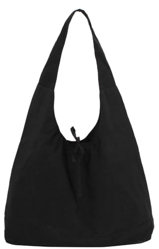 Nylon Tote Bag for Women Bow-Tie Hobo Bags for Women Lightweight Underarm Purse Slouchy Shoulder Bag Travel Tote Satchels
