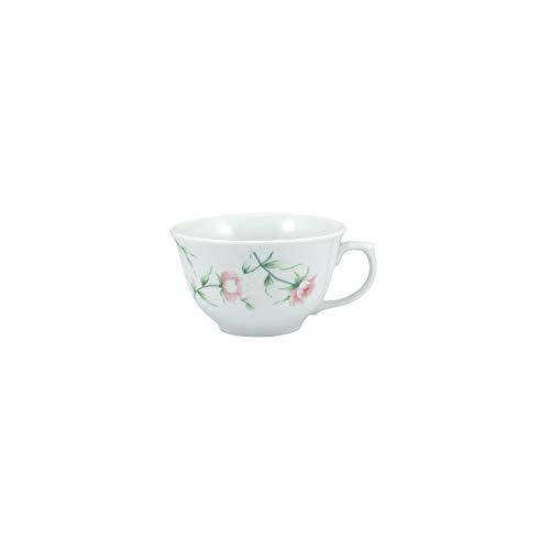 Serviço de Jantar e Chá 30 peças em Porcelana - Modelo Redondo Izabel - Decoração Teresa - Porcelana