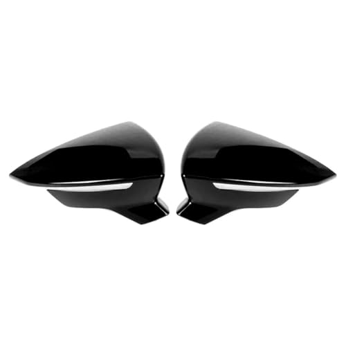 Coques de rétroviseurs Seat Leon Mk3 Ibiza 5 Arona 2017-2023 pièces noires