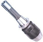 Keyless Drill Chucks with Intergral R8 Shank (Albrecht Series 801) No. CP130-R8 / 1/32-1/2" (1-13mm) Capacity / 7000 Max. RPM / 2.6 lbs.
