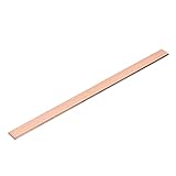 QUARKZMAN Kupfer Flachstange 0.08 x 5/16 x 9 C110 Massiv Kupfer Busbar Vorrat Platte Massiv Metall Bleche Für DIY Basteln Reparaturen Elektrik (2mm x 8mm x 230mm)