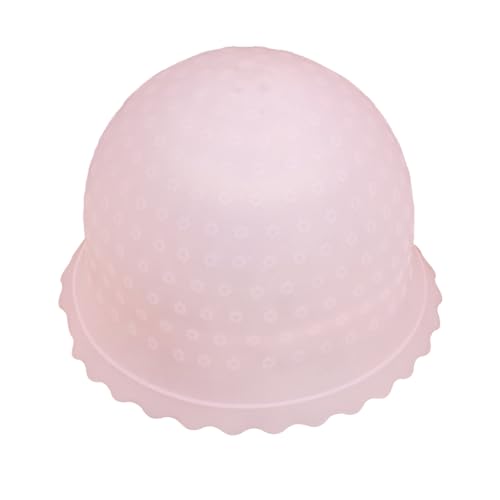 Gorras de silicona para el cabello, gorro reutilizable para teñir el cabello, gorro perforado, resaltado profesional para el cabello