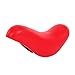 RNXRZANK Children's Bike Seat, Cycling Gear, PU Leather Waterproof Saddle for Kids, Red