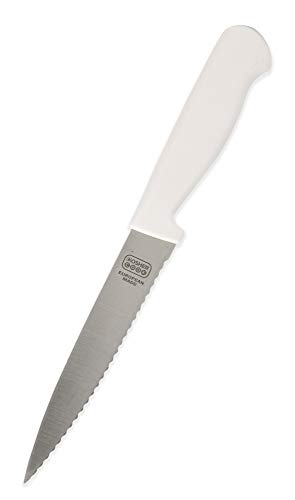 The Kosher Cook 6 Serrated Steak & Vegetable Knife, White