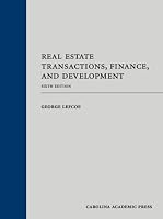 Real estate transactions (Contemporary legal education series) 0820557277 Book Cover