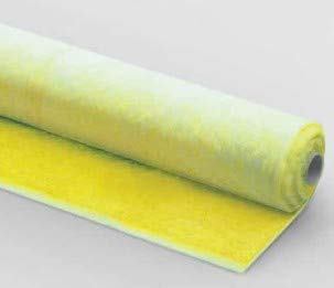 Filtre ventilation F8 en média synthétique de 2m x 68.5cm découpé dans un rouleau de 3mm
