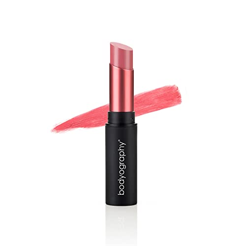 Bodyography Fabric Texture Lipstick - Long Lasting And Smudge-Proof Lip Liner - Creamy And Smooth Lip Makeup With Coconut Oil #TOP13