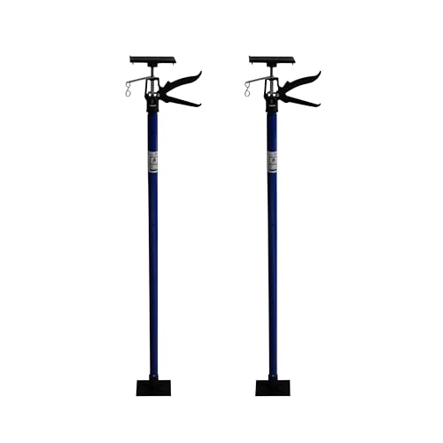 Montagestütze Deckenstütze Einhandstütze Teleskopstütze Gips Teleskop Bau Stütze Deckenspanner115-290cm (2 Stk.)