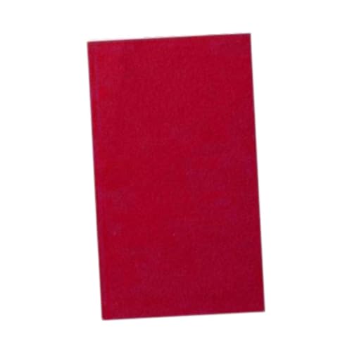 QSTDGVPW Billiard Pool Table Cloth Pool Tablecloth Pre Cut, Billiard Cloth Snooker Cloth Felt, Red Size M