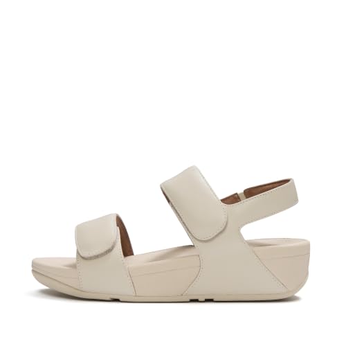 Image of FitFlop Lulu Adjustable Leather Back-Strap Sandals
