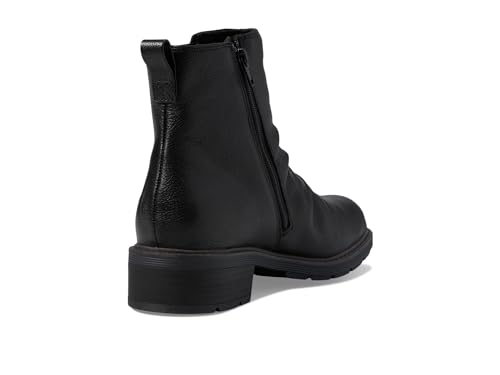 Clarks Women's Hearth Rose Mid Calf Boot, Schwarz Leder, 5 – Ansicht 5